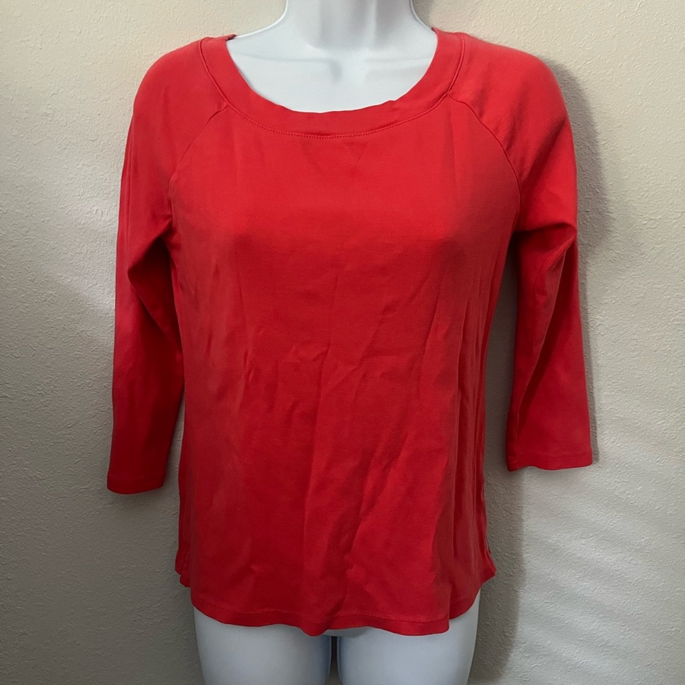 Talbots Tee Petite S Coral